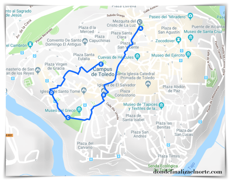 Mapa Toledo